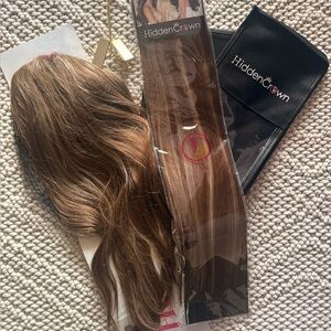 NEW- Hidden Crown Topper & Extensions